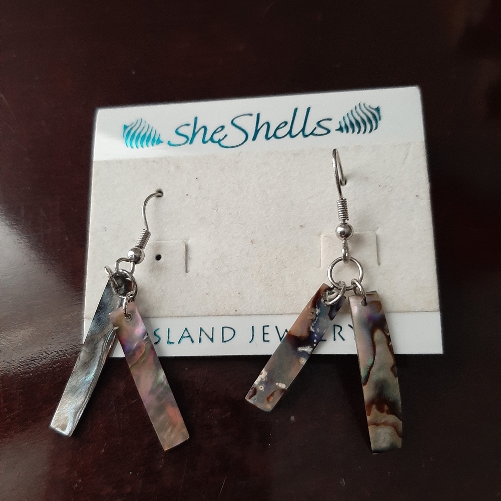 She shells Island Earrings from Hawaii